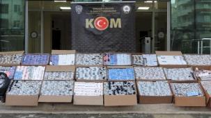 Şanlıurfa’da 2,5 milyon liralık kaçak sigara operasyonu