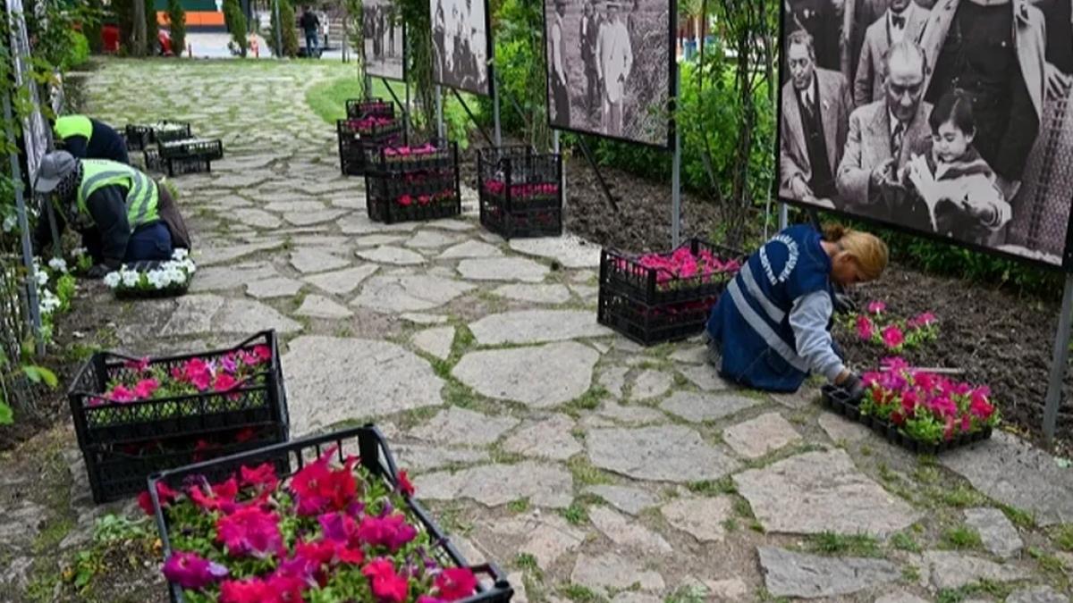 ABB'den yeşil alanlara yaz dokunuşu