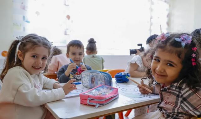 Antalya Büyükşehir’in kreşleri yoğun ilgi görüyor