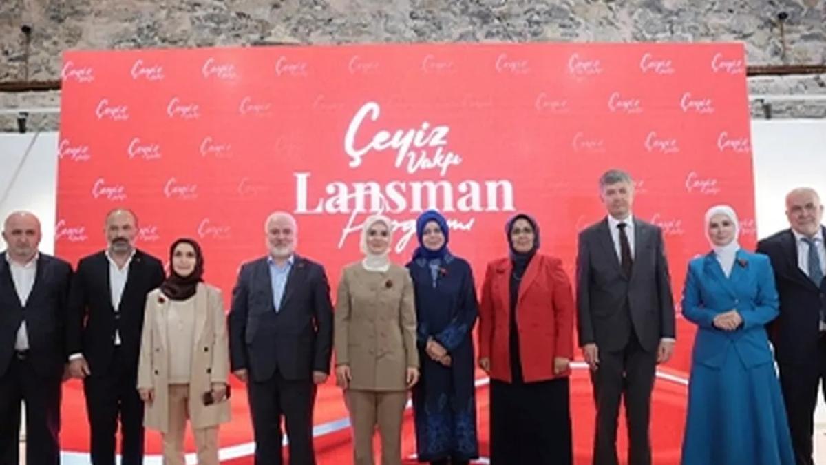 Çeyiz Vakfı lansmanı... Güçlü ailenin temeli dayanışmadır