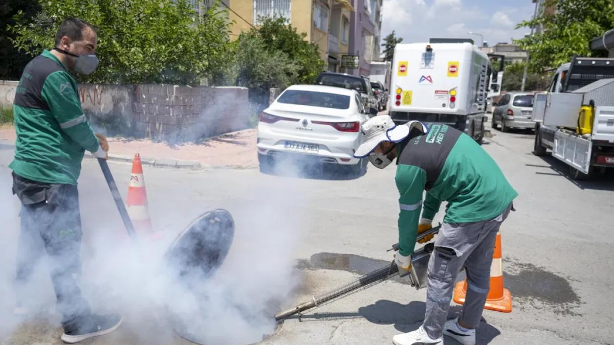 Mersin’de kurban kesim alanlarında hijyen çalışması