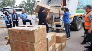 Antalya otogarında 1 ton yoğurt imha edildi