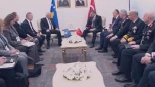 Bakan Çiftçi, Kosovalı mevkidaşıyla SAHA'da görüştü