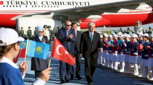 Cumhurbaşkanı Erdoğan Astana'da