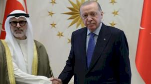 Cumhurbaşkanı Erdoğan, Kuveyt Dışişleri Bakanı Sabah’ı kabul etti