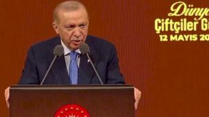 Cumhurbaşkanı Erdoğan: Tarımsal desteği bu yıl 939 milyar TL'ye çıkardık