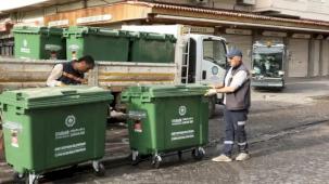 Diyarbakır'da yeni nesil çöp konteynerleri alanlarda