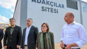 Gaziantep Besi OSB'deki yeni siteye yakın mercek