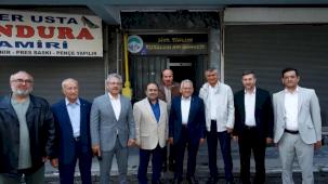 Gönüllü STK'lar Memduh Büyükkılıç'la bayramlaştı
