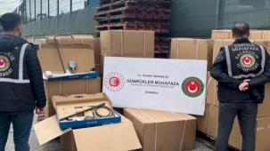 Gümrük Muhafaza’dan kaçakçılığa büyük darbe!
