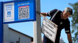 İzmir ESHOT durakları QR kodlu oluyor