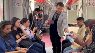 Kayserililere sahada KBB Trafik uygulaması tanıtımı