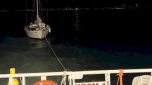 Kınalıada açıklarında korku dolu anlar
