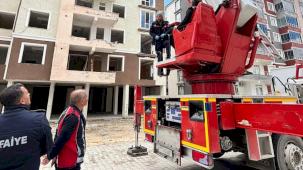 Kocaeli İtfaiyesi, tecrübesini Besni İtfaiyesi ile paylaştı
