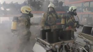 Konak Tünelleri’nde gerçeğini aratmayan deprem ve yangın tatbikatı