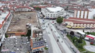 Konya'ya değer katan dönüşümde yıkımlar tamamlandı