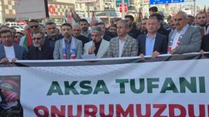 Kudüs'ün kardeş şehri Mardin’den Ortak Ses: 5 Dilli Tepki