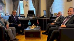 Memduh Büyükkılıç'tan TÜRKSOY'a ziyaret