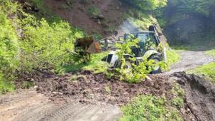 Ordu’da kuvvetli yağış sonrası 120 heyelan