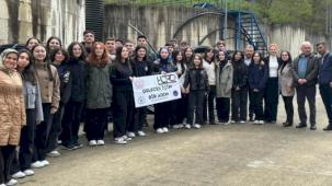 Trabzon’da öğrencilere atık su arıtma eğitimi