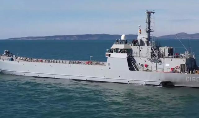 Yeni tip çıkarma gemisinde ikinci teslimat... Ç-160 Deniz Kuvvetleri envanterinde