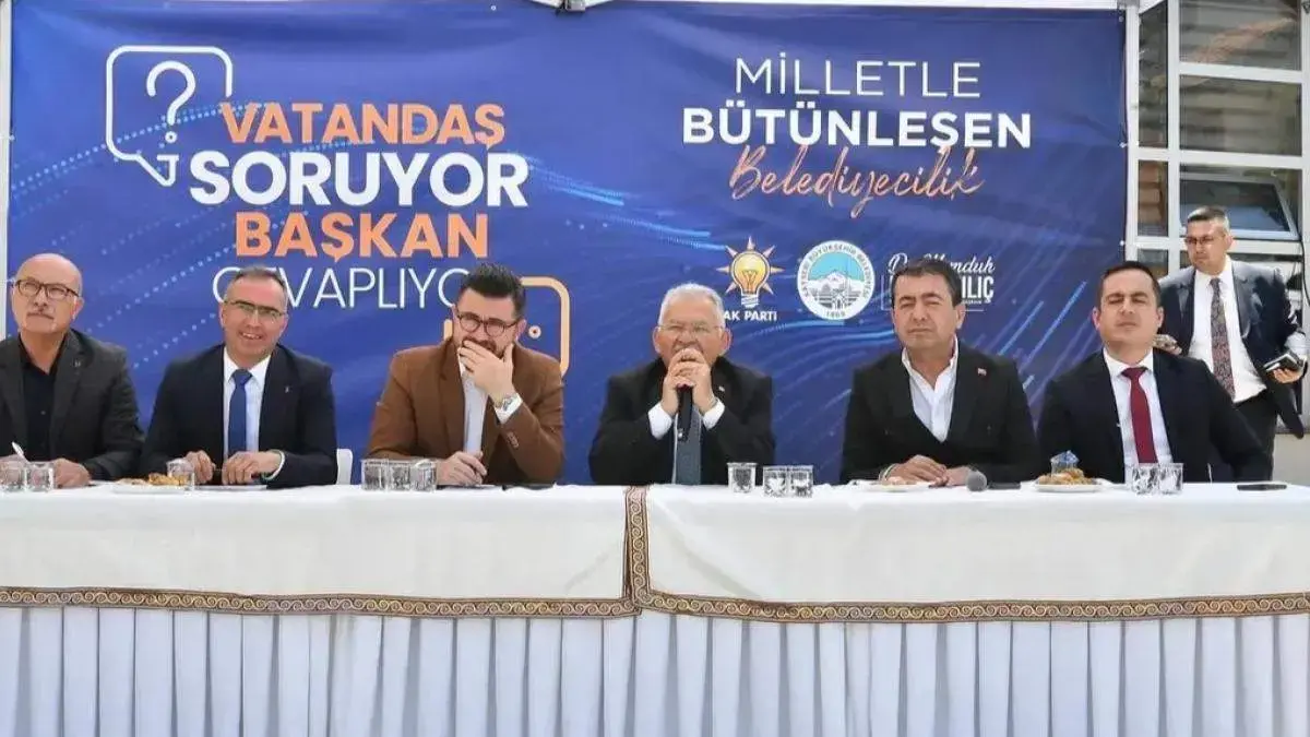 Kayseri Büyükşehir vatandaşın emrinde