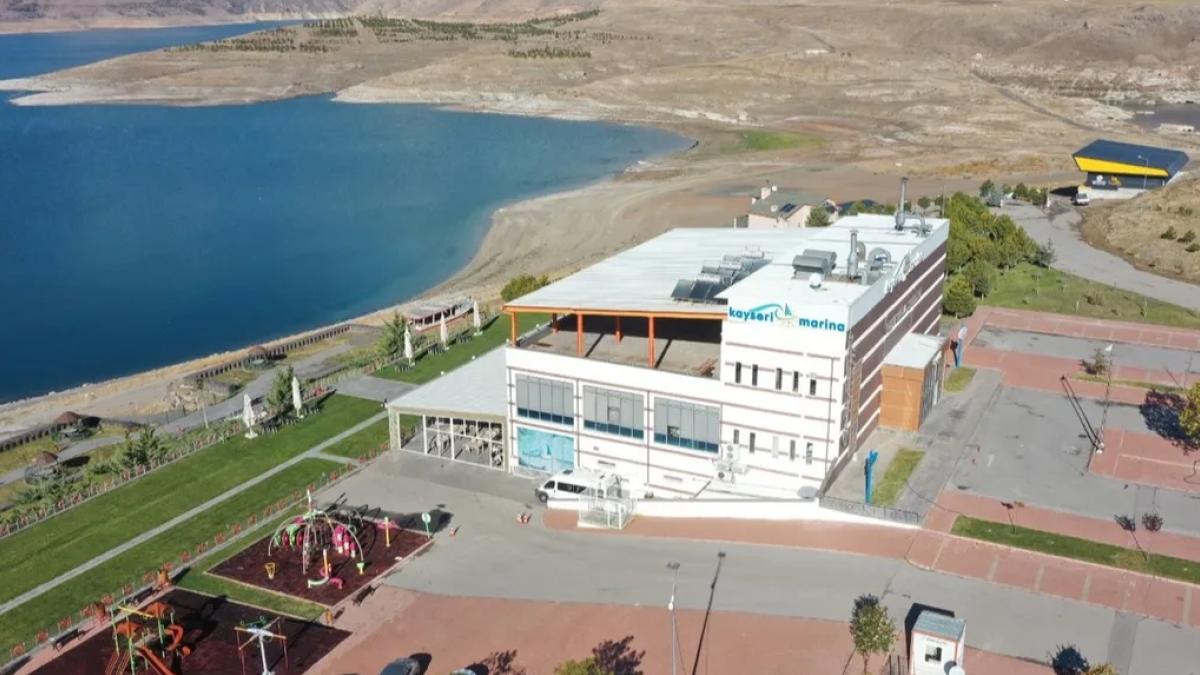Kayseri'nin denizi 'Kuşçu Marina' sezonu açıyor