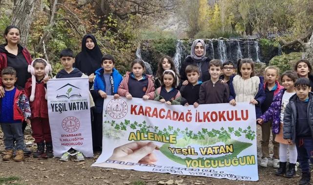 Minik yüreklerden Yeşil Vatana büyük katkı