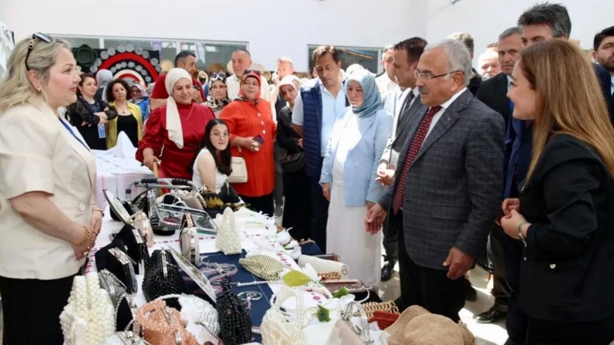 Ordu Fatsa’da ORMEK kursiyerlerinden yıl sonu sergisi