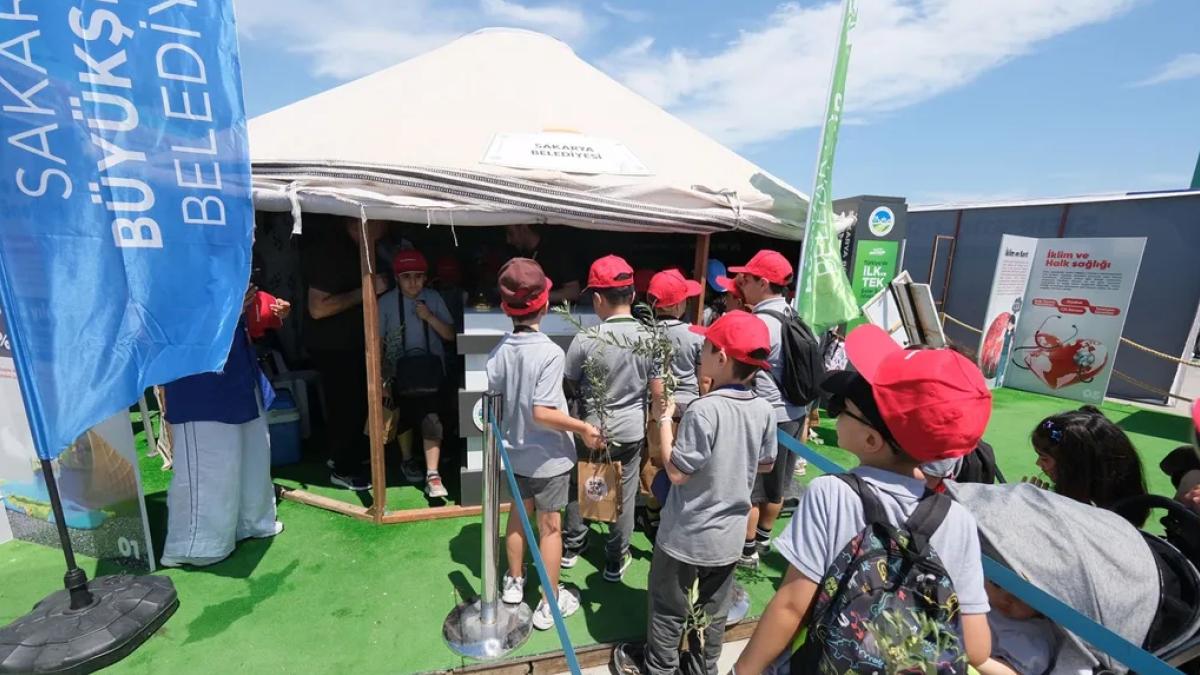 Sıfır Atık Festivali’nde Sakarya standına yoğun ilgi