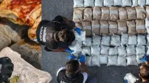 76 ilde dev uyuşturucu operasyonu! 1,7 ton uyuşturucu, 2,1 milyon hap ele geçirildi