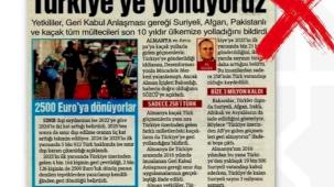 'Almanya Kaçak Göçmenleri Türkiye'ye gönderiyor' iddialarına DMM'den yalanlama