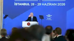 Cumhurbaşkanı Erdoğan: Orta Doğu'da kalıcı barış anahtarı iki devletli çözümden geçiyor