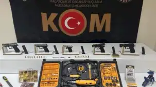 Elazığ’da silah ticaretine operasyon!