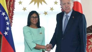 Erdoğan, Venezuela heyetini İstanbul’da kabul etti... Ticaret hedefi 3 milyar dolar