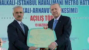 Halkalı-Arnavutköy metro hattı açıldı... Türkiye ulaşımda hızlanıyor