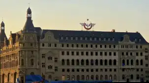 Haydarpaşa Garı'nda restorasyonda iskeleler kaldırıldı