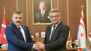 İçişleri Bakanı Mustafa Çiftçi KKTC'de