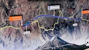 Karadeniz-Akdeniz hattında önemli adım... Çamlıbel Tüneli'nde inşa süreci başladı