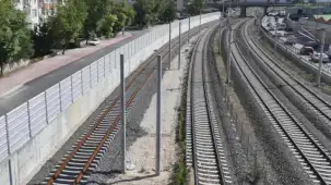 Konya'da gürültüye karşı ses bariyeri yapıldı