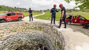 Mersin İtfaiyesinden boğulma vakalarına karşı tatbikat