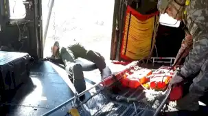 Niğde Aladağlar’da yaralanan vatandaş helikopterle kurtarıldı