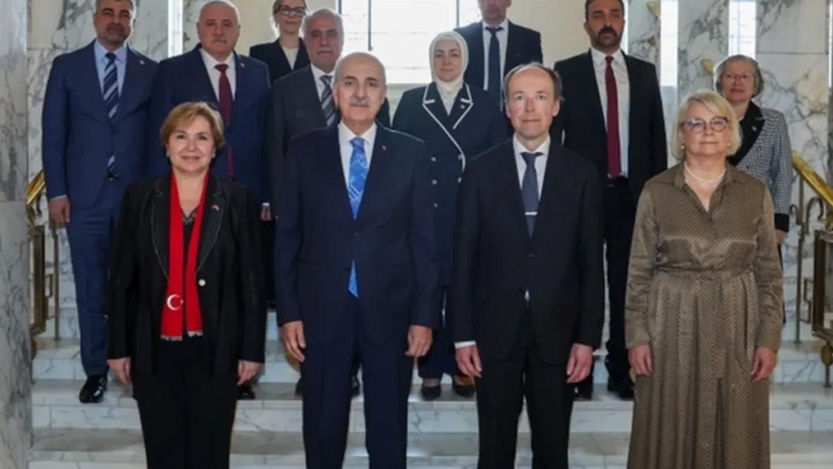 TBMM Başkanı Kurtulmuş, NATO ve bölgesel barış mesajları verdi
