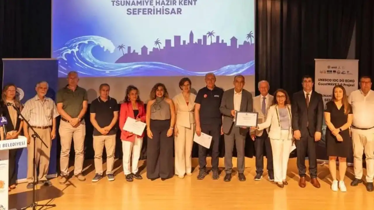 UNESCO’dan Seferihisar’a “Tsunamiye Hazır Kent” tescili