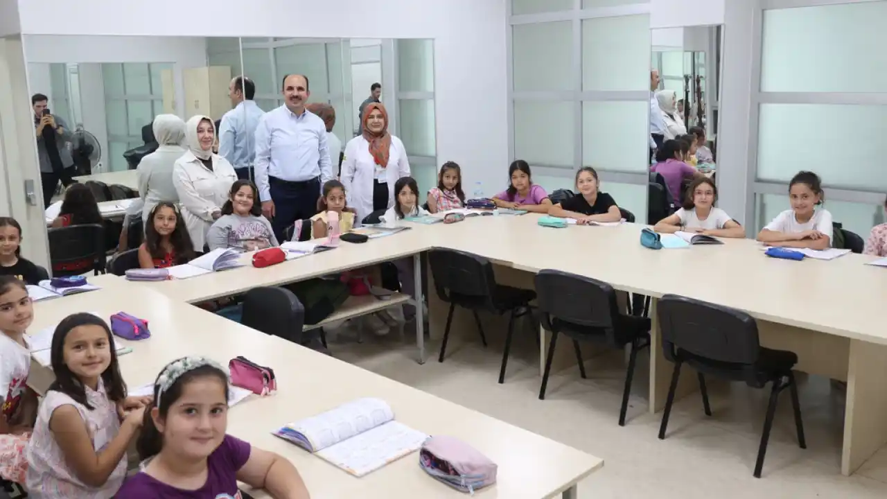 Başkan Altay: Çocuklarımız, cıvıl cıvıl bir yaz geçiriyor