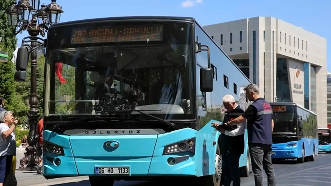 EGO'dan toplu taşımada klima ve hizmet denetimi
