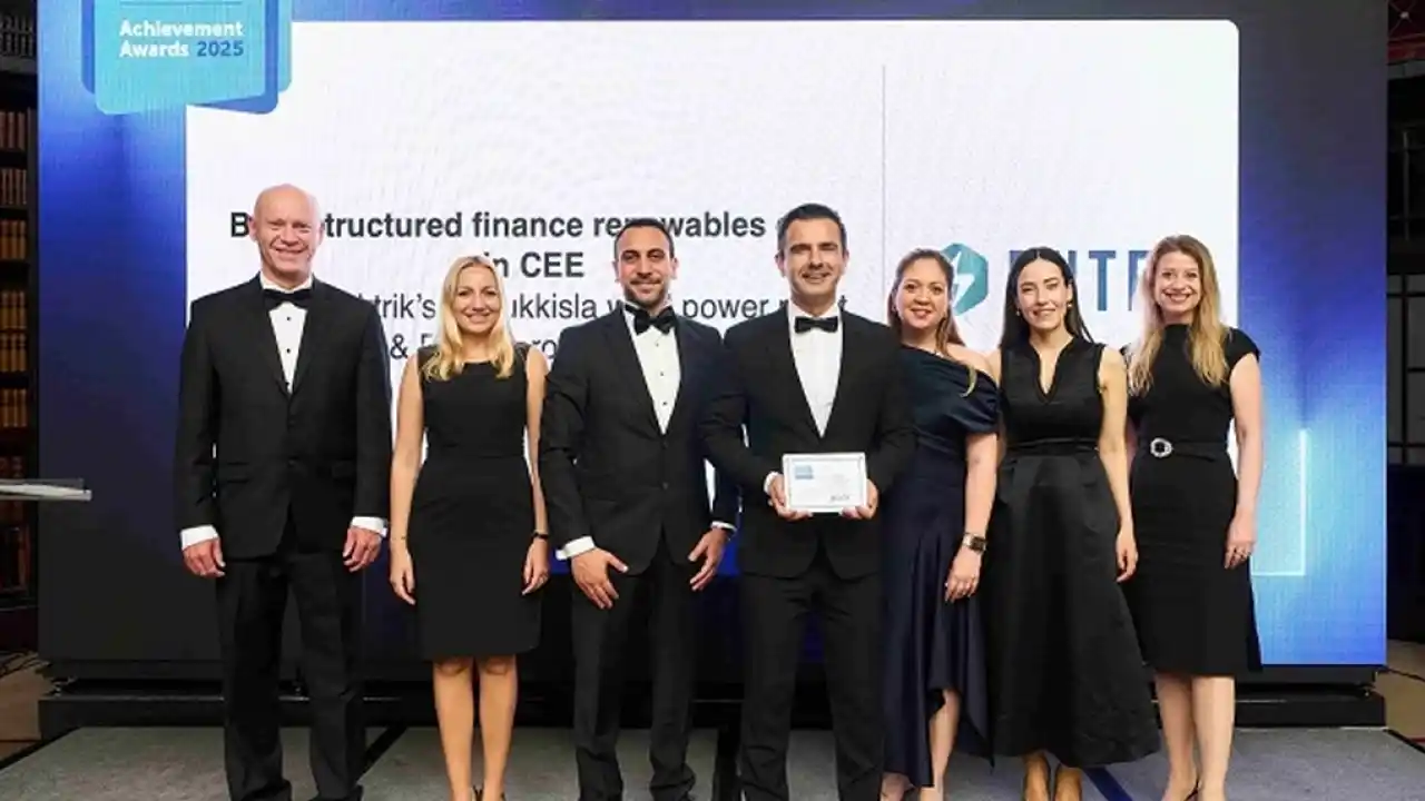 Entek Elektrik’in Büyükkışla RES projesine uluslararası ödül