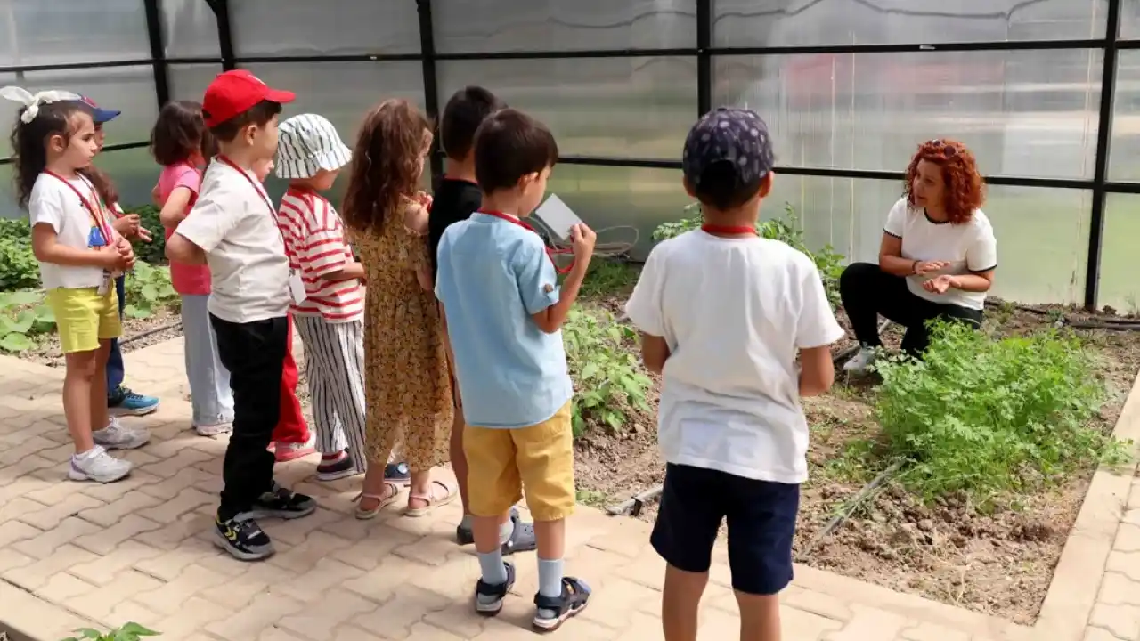 Konya Karatay'da doğayla iç içe yaz okulu