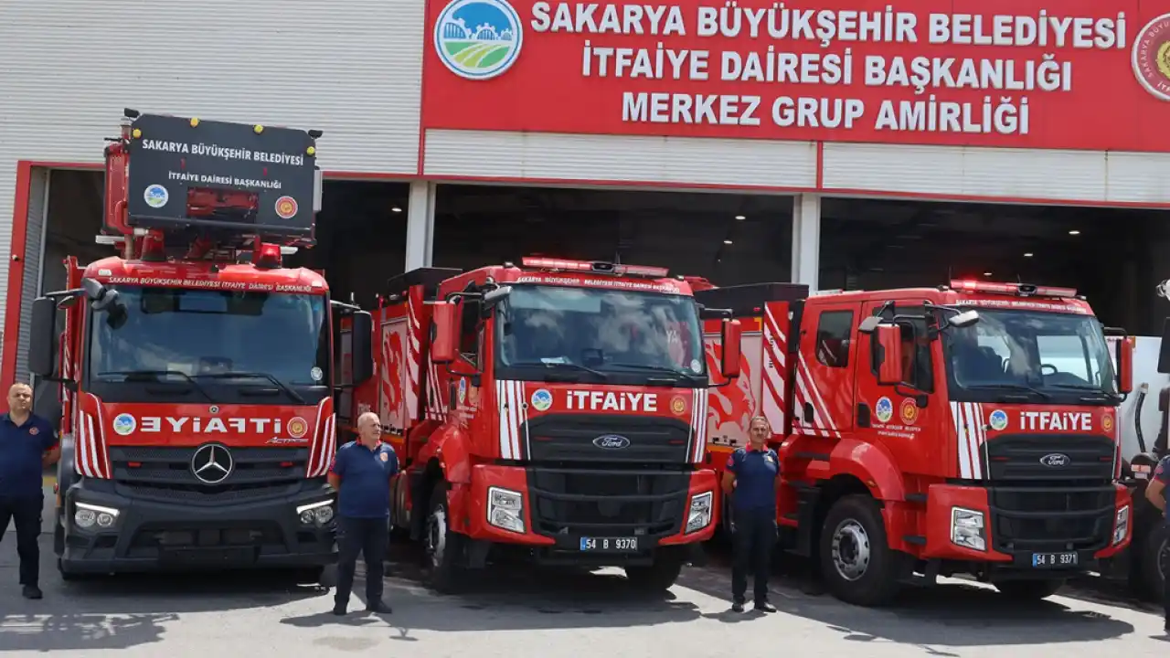 Sakarya İtfaiye Teşkilatı'nın yeni güçleri
