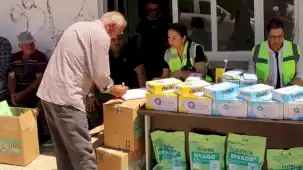 Antalya Büyükşehir’den selden etkilenen üreticilere destek